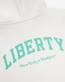 Liberty U Cropped Zip Hoodie - New York or Nowhere®