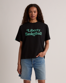 Liberty Hoops Oversized Crop T-Shirt - New York or Nowhere®