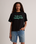 Liberty Hoops Oversized Crop T-Shirt - New York or Nowhere®