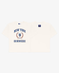 Mets University Oversized Crop T-Shirt
