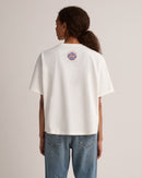 Mets Watercolor Oversized Crop T-Shirt