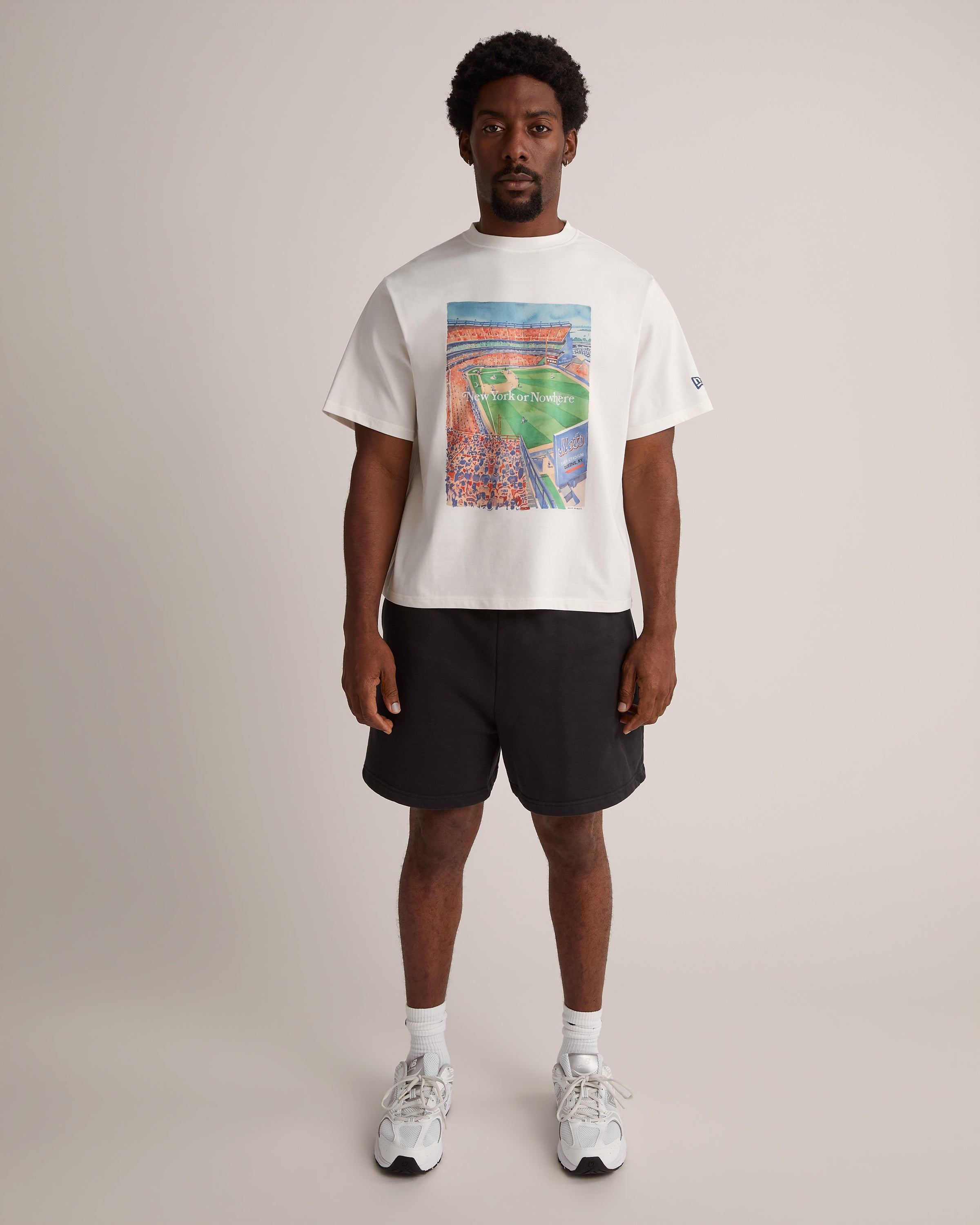 Mets Watercolor Oversized Crop T-Shirt – New York or Nowhere®