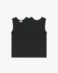Cursive Ribbed Tank Top