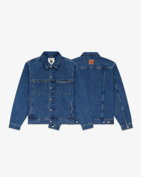 Cursive Denim Jacket