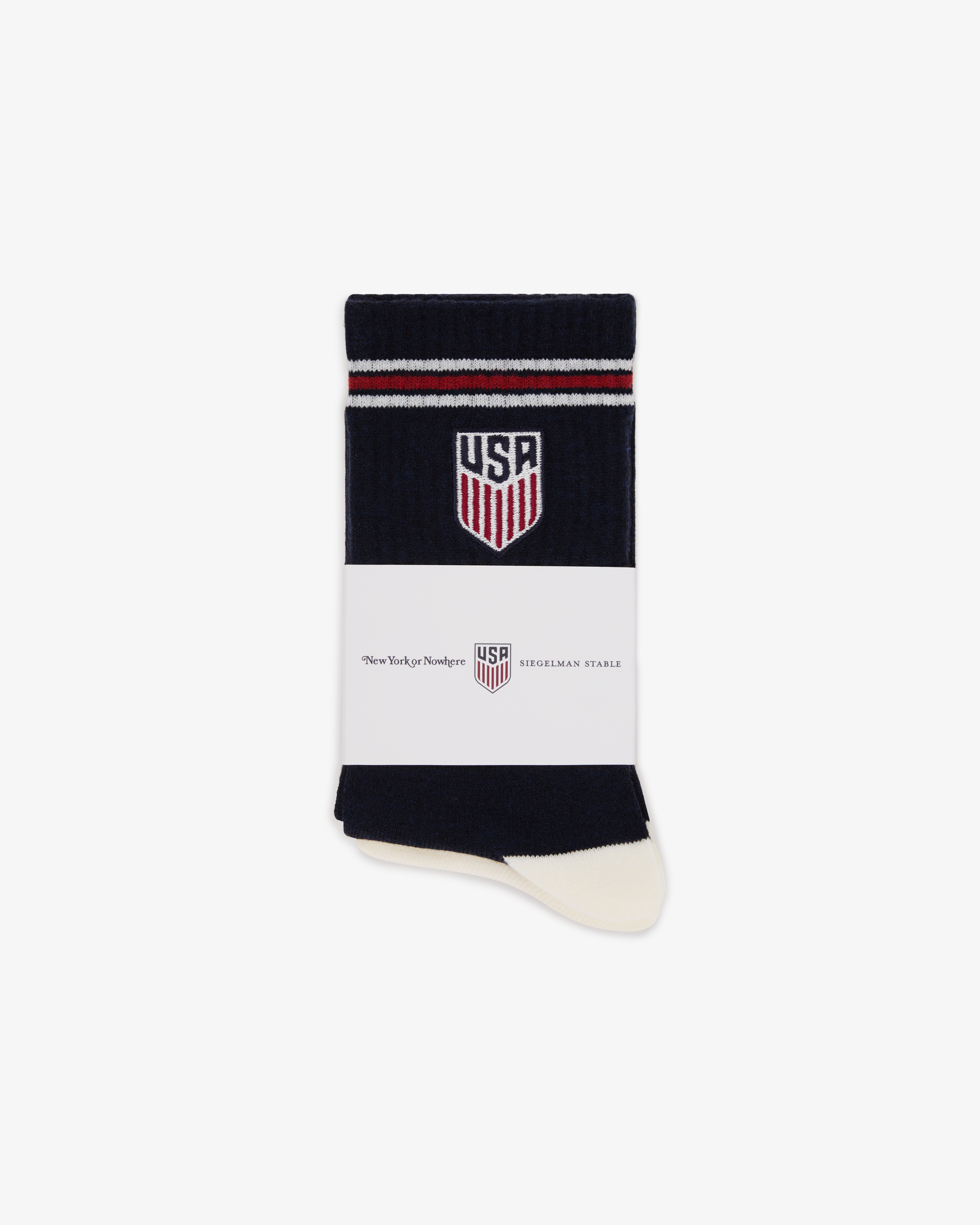NYON x Siegelman Stable x US Soccer Hat Trick Tall Sock - Pack of 2 - New York or Nowhere®
