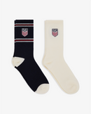 NYON x Siegelman Stable x US Soccer Hat Trick Tall Sock - Pack of 2 - New York or Nowhere®