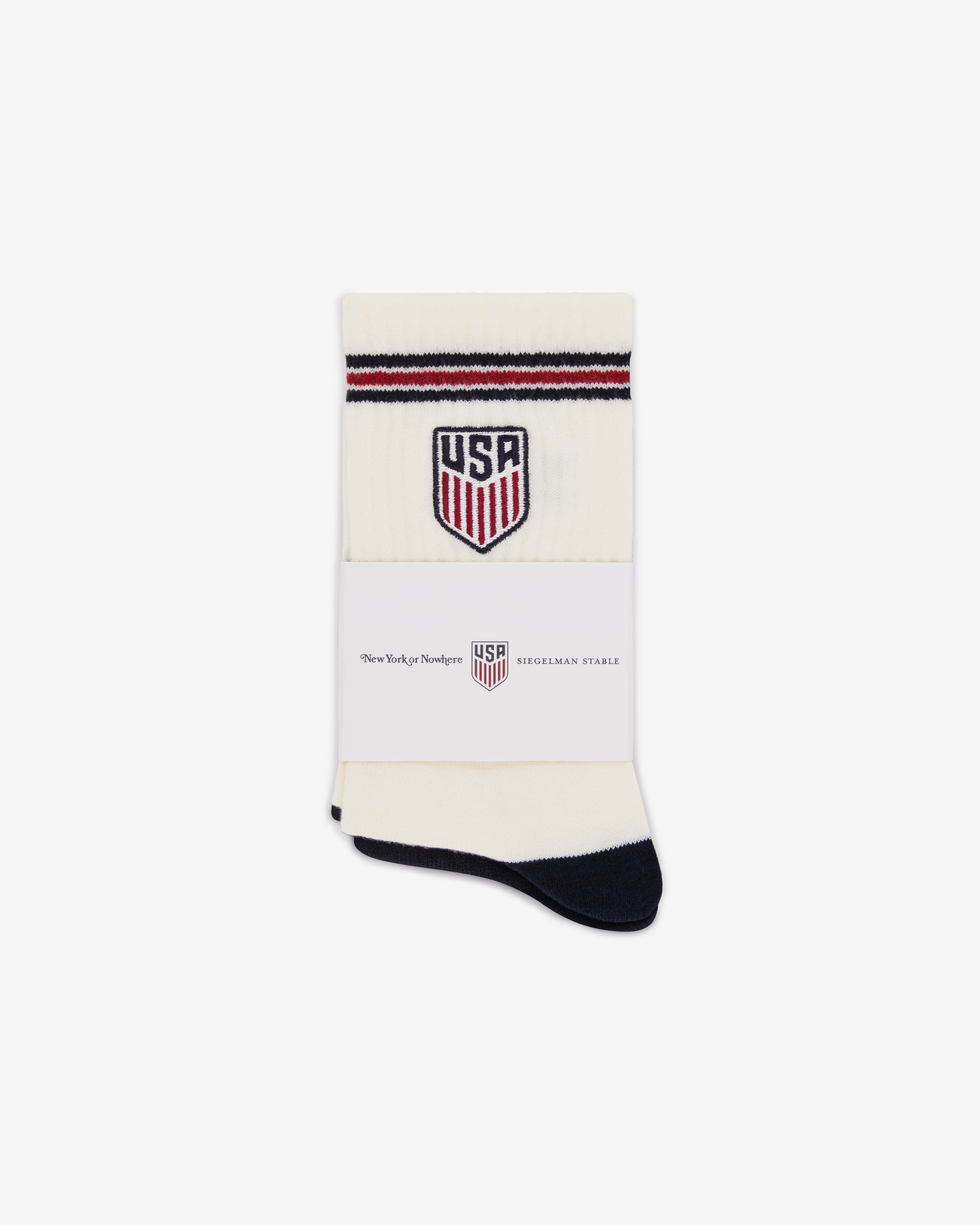NYON x Siegelman Stable x US Soccer Hat Trick Tall Sock - Pack of 2 - New York or Nowhere®