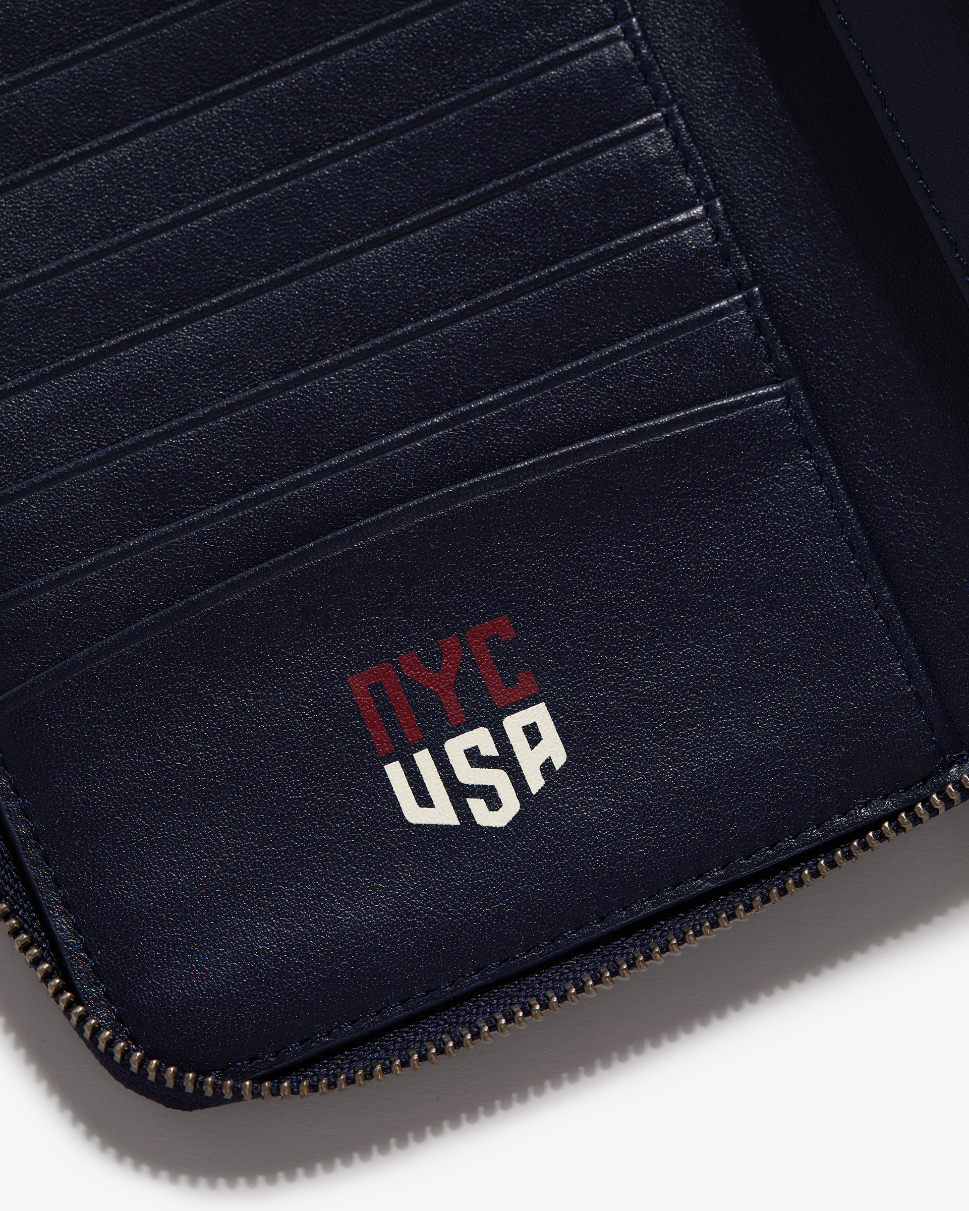 NYON x Siegelman Stable x US Soccer Keeper Leather Passport Holder - New York or Nowhere®