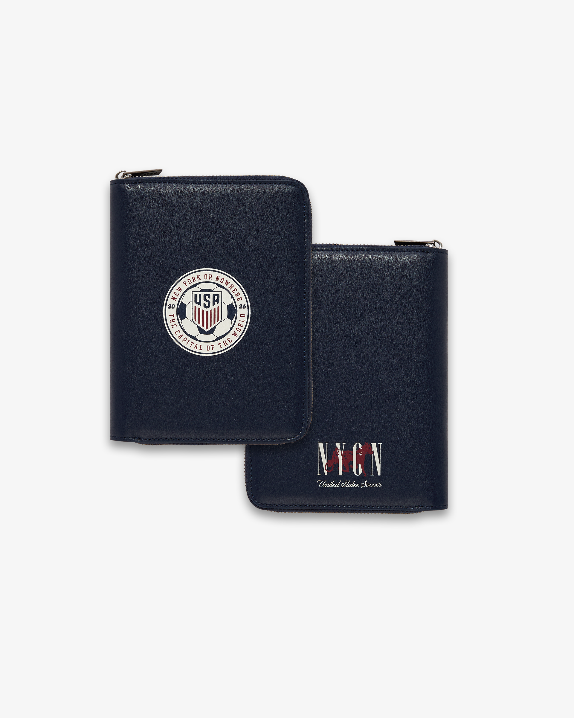 NYON x Siegelman Stable x US Soccer Keeper Leather Passport Holder - New York or Nowhere®