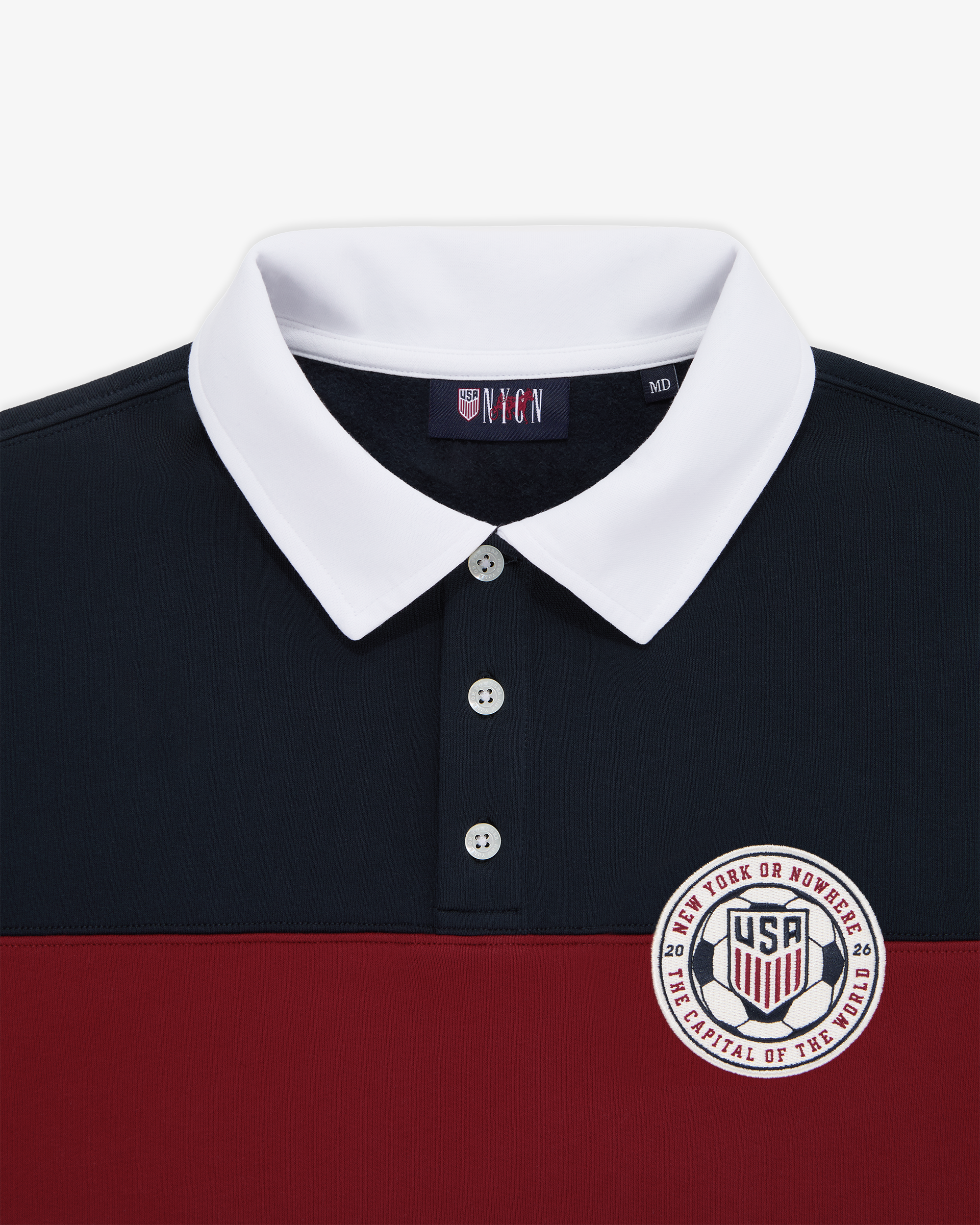NYON x Siegelman Stable x US Soccer Keeper Polo Sweatshirt - New York or Nowhere®