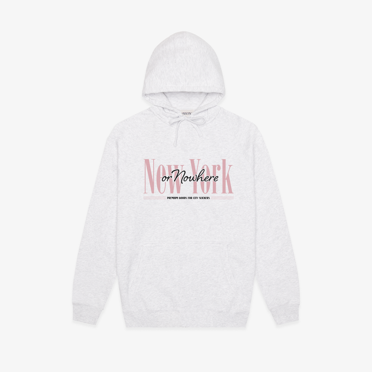 Nyon Always Hoodie Heather Grey / XS